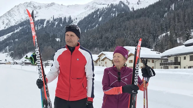 Als einziger Frau überhaupt kann es der 80-jährigen Françoise Stahel gelingen, im März zum 49. Mal beim Engadin Skimarathon an den Start zu gehen. Ihr "Giubiler"-Kollege Ueli Stamm kratzt ebenfalls an dieser symbolischen Marke.