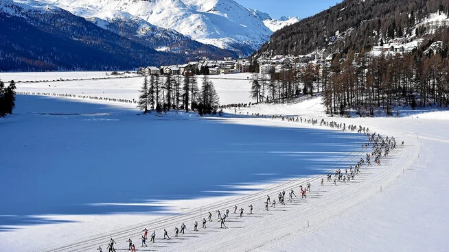 Am 13. März werden über 10’000 Teilnehmerinnen und Teilnehmer am Start des Engadin Skimarathons stehen.