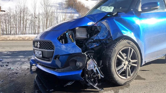 Am Auto der 63-jährigen Fahrerin entstand Totalschaden.