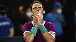 Rafael Nadal übermannten nach dem Final-Einzug am Australian Open die Emotionen