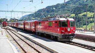 2016 investierte die Rhätische Bahn insgesamt 325 Millionen Franken. ARCHIVBILD