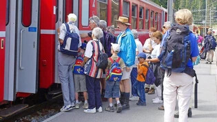 Ab sofort steigen Gäste gratis in die Züge der RhB.
