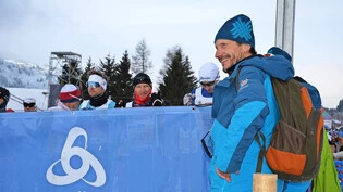 Im Startgelände: Guido Giovannini und 130 Voluntaris sorgen für einen guten Start am 52. Engadin Skimarathon. 