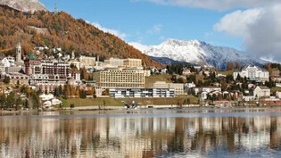 Grandhotel mit Klinik: Diese alte Visualisierung zeigt, wie St. Moritz aussehen könnte, wenn das Projekt realisiert wird.