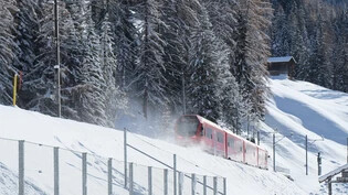 Keine Züge: Die Gemeinde Davos ist mit den geplanten Änderungen im RhB-Fahrplan nicht einverstanden. 