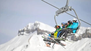 Im Skigebiet Elm waren zahlreiche Wintersportler zu Gast.