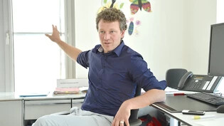 Möchte sein Amt vier weitere Jahre ausführen: Schulpräsident und Stadtrat Luca Eberle (SP). Bild Markus Timo Rüegg