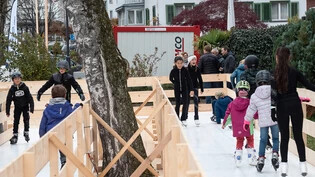 Keine Luftsprünge: Dieses Jahr gibt es in Weesen kein Eisfeld. Der Verein «Skate am Lake» sucht nach dem Rekurs eines Anwohners nach einem neuen Standort. 