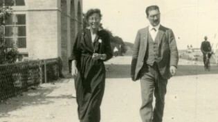 Unterwegs in Sachen Frieden: Clara Ragaz-Nadig zusammen mit ihrem Ehemann Leonhard Ragaz an der Konferenz des Internationalen Versöhnungsbundes im Juli 1923 im dänischen Nyborg.