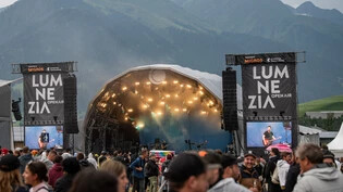 Seit 1984 ein Muss: Das Open Air Lumnezia ist grösste Bündner Open Air und unter den wichtigen Schweizer Festivals das kleinste..